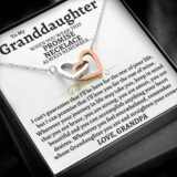 jewelry almost sold out to my granddaughter love grandpa beautiful gift set ss90 36900446863601