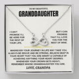 jewelry almost sold out to my granddaughter personalized infinity hearts gift set ss117 37671099957489