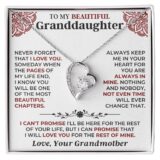 jewelry to my beautiful granddaughter forever love gift set ss513v3 38954218684657