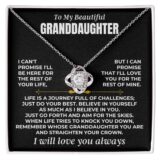 jewelry to my beautiful granddaughter love knot gift set ss474 38777433587953