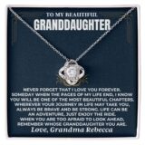 jewelry to my beautiful granddaughter love knot gift set ss477v3 38884801642737