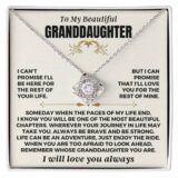 jewelry to my beautiful granddaughter love knot gift set ss549 39076068819185