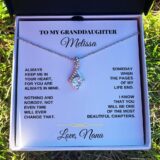 jewelry to my beautiful granddaughter personalized gift set ss252 37393522753777