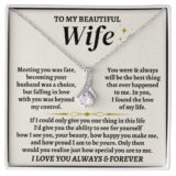 jewelry to my beautiful wife beautiful gift set ss323v2 38186754932977