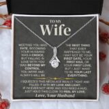 jewelry to my beautiful wife beautiful gift set ss333 38221600522481
