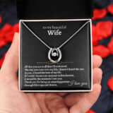 jewelry to my beautiful wife beautiful gift set ss63 36871825162481