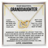 jewelry to my granddaughter gold vermeil personalized gift set ss117gm g 37772140151025