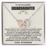 jewelry to my granddaughter interlocked hearts gift set ss477 38895275835633