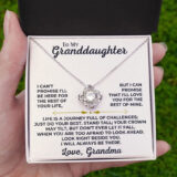 jewelry to my granddaughter love grandma love knot gift set ss426v2g 38696097579249