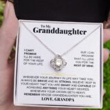 jewelry to my granddaughter love grandpa beautiful gift set ss117lk2 37207657480433