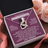 jewelry to my granddaughter love grandpa beautiful gift set ss117v5 37019721203953
