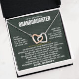 jewelry to my granddaughter love grandpa beautiful gift set ss117v6 37019812397297