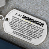 jewelry to my granddaughter remember whose granddaughter you are personalized keychain ss293gdt 39309342376177