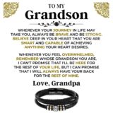 jewelry to my grandson braided bracelet gift set ss519b 38944191578353