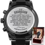 jewelry to my grandson engraved premium watch ss233 37274824868081