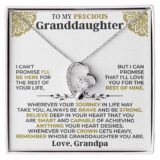 jewelry to my precious granddaughter forever love gift set ss117fl 38939597242609