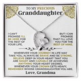 jewelry to my precious granddaughter forever love gift set ss117flgm 38958914437361