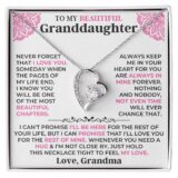 jewelry to my precious granddaughter forever love gift set ss515 38936751407345