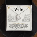 jewelry to my wife forever love gift set ss281 37941936586993