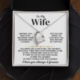jewelry to my wife forever love gift set ss350 38419357401329