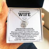 jewelry to my wife twists turns gift set ss116 36940190613745
