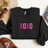 Embroidered Valentines Day Shirt for Women